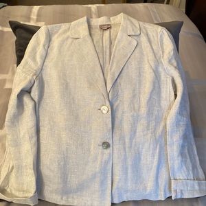 J Jill linen spring jacket